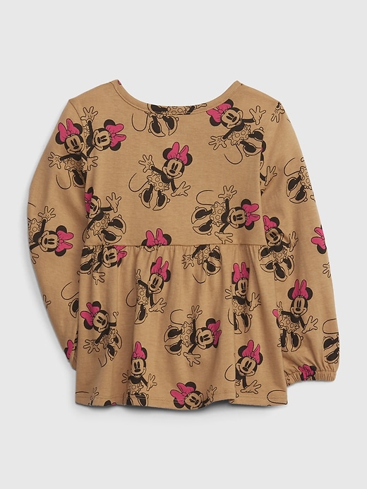 2 of 8 showing, with the color minnie mouse of product babyGap &#124 Disney 100% Organic Cotton Mix and Match Minnie Mouse Top
