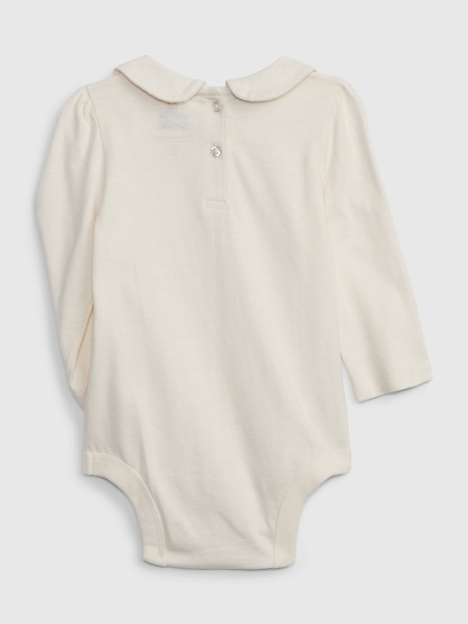 2 of 8 showing, with the color ivory frost of product Baby 100% Organic Cotton Mix and Match Bodysuit