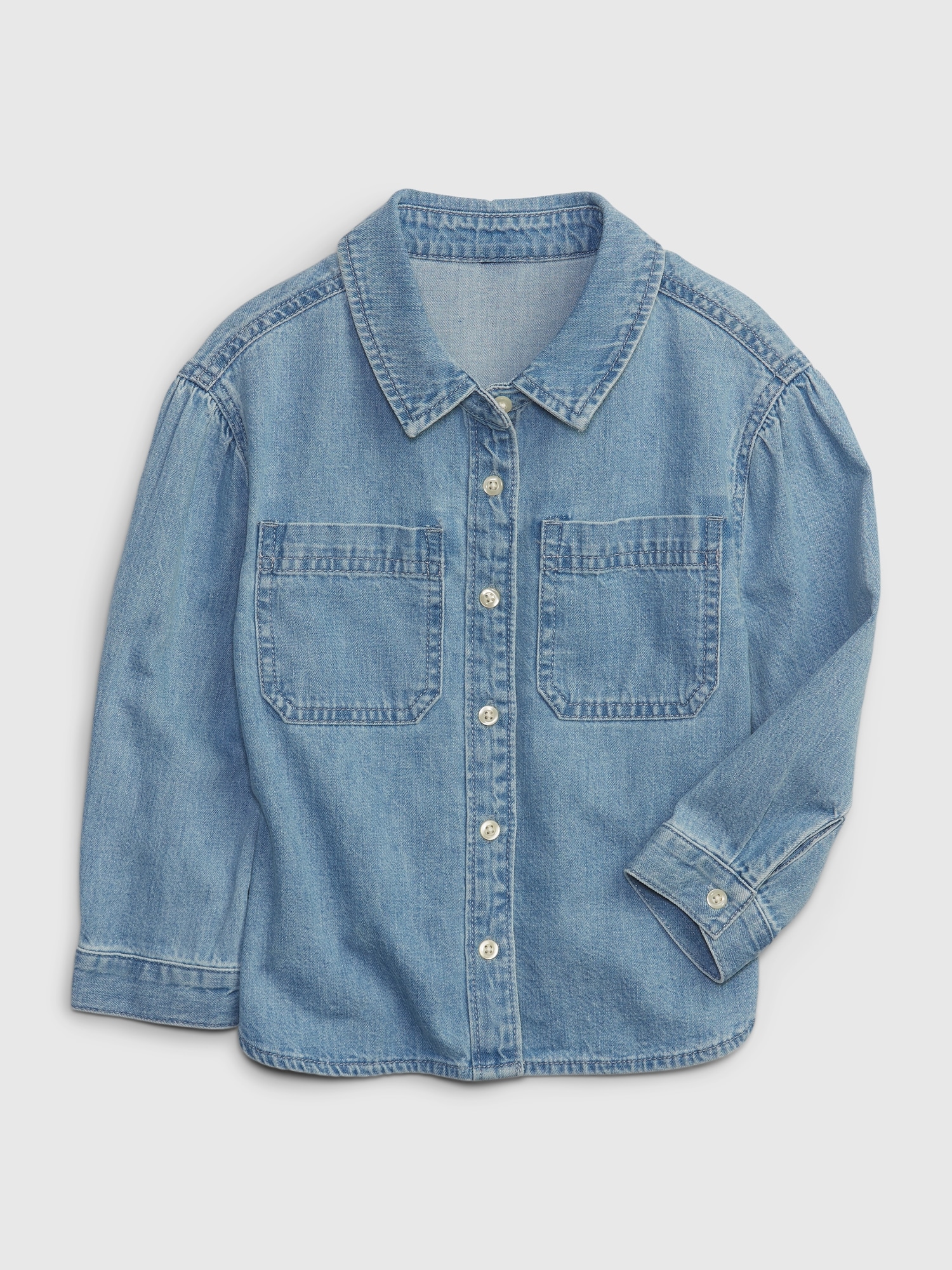 Toddler Denim Shirt with Washwell | Gap