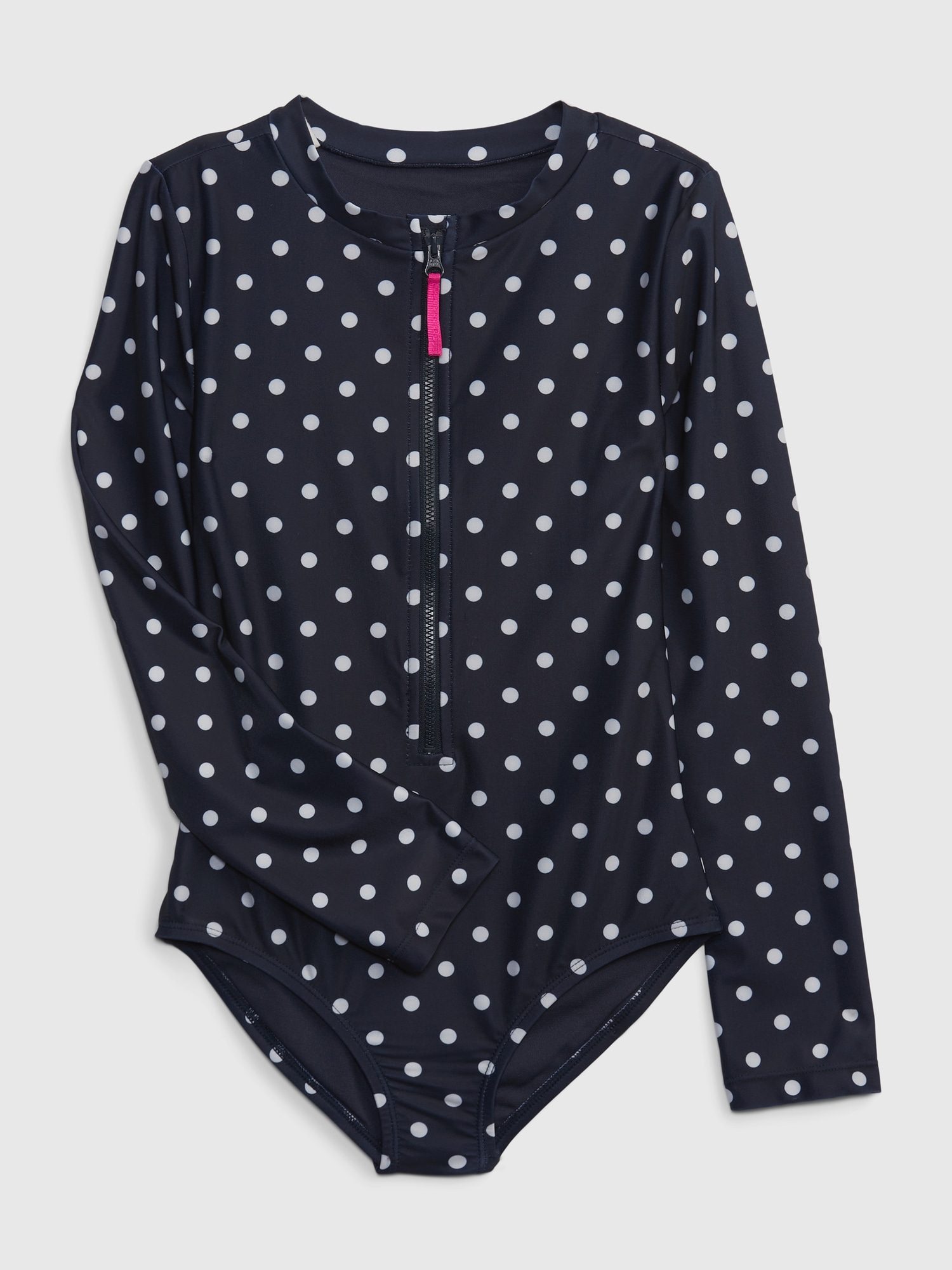 Kids Recycled Zipper Rash Guard Swim OnePiece Gap