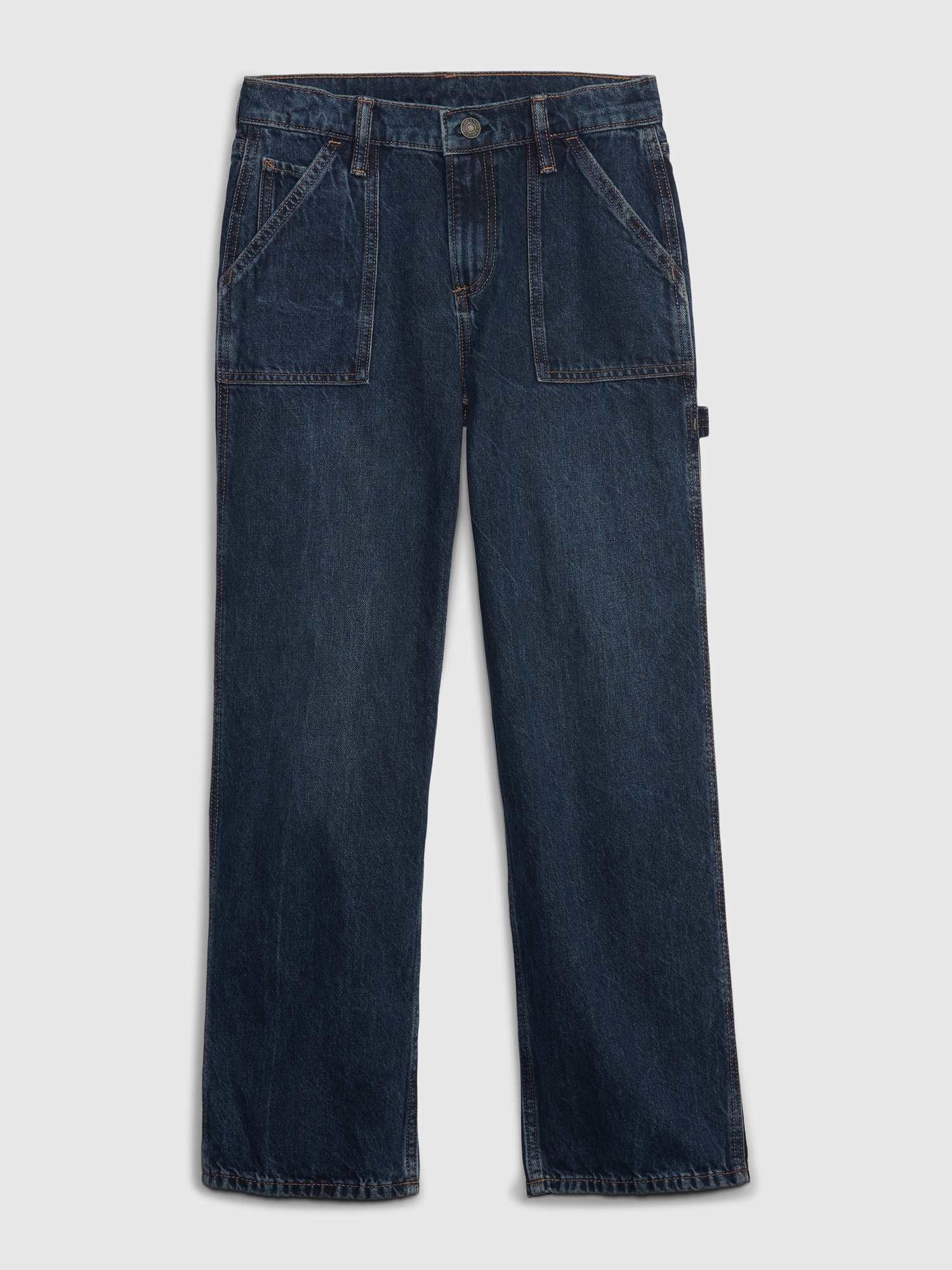 Gap Kids Carpenter Jeans blue. 1