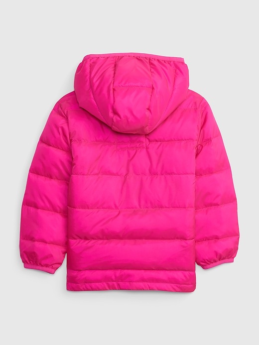 Image number 2 showing, Toddler 100% Recycled Lightweight Puffer Jacket