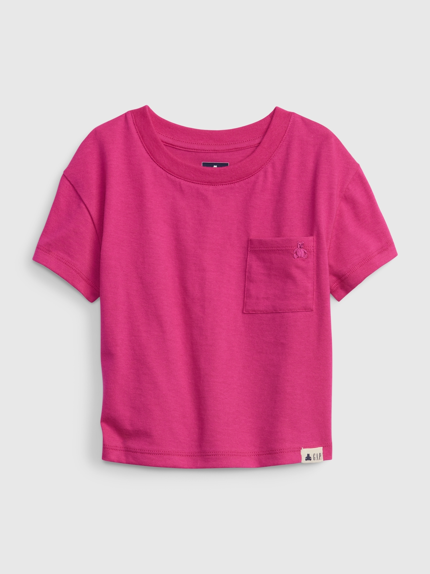 Toddler Organic Cotton Mix and Match Pocket T-Shirt | Gap