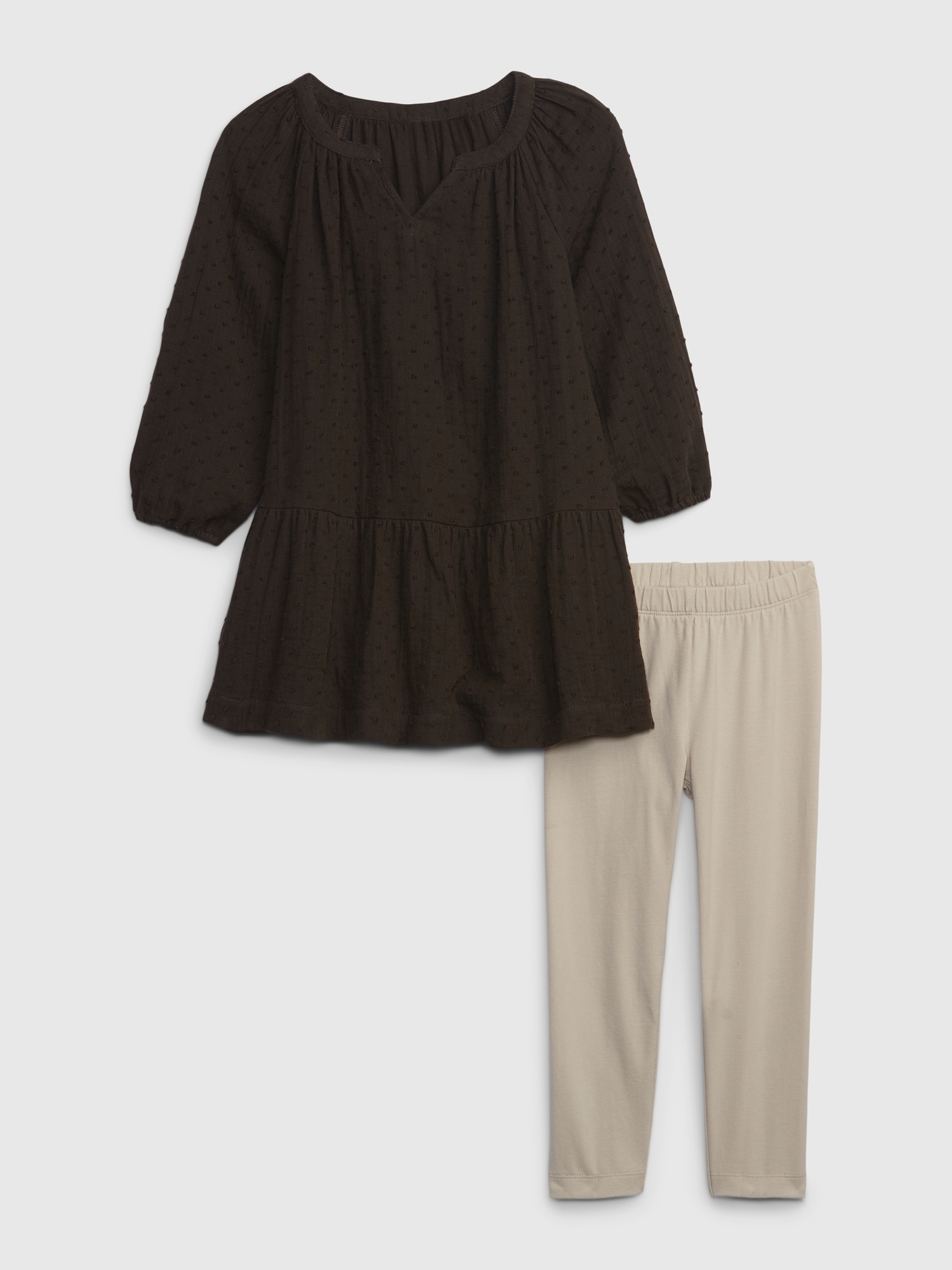 Toddler Dress and Leggings Outfit Set Gap