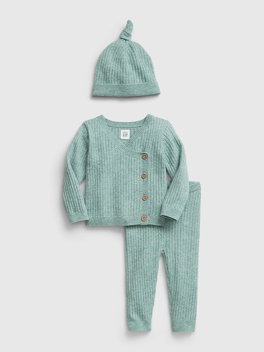 View large product image 1 of 1. Baby Rib Sweater Outfit Set