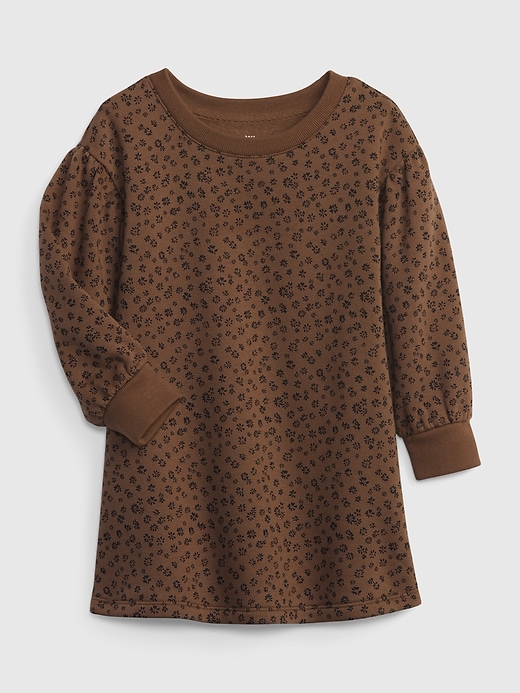 Image number 1 showing, Toddler Fleece Sweatshirt Dress