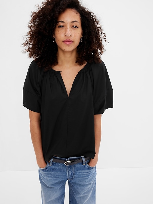 Image number 1 showing, Puff Sleeve Top