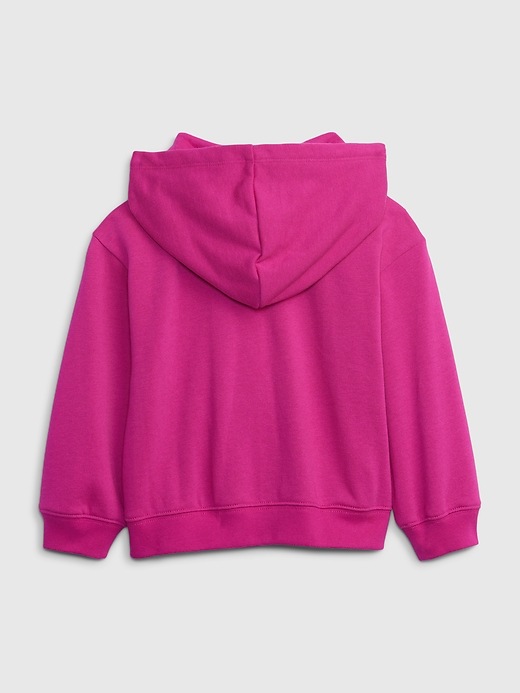 2 of 8 showing, with the color SUPER PINK NEON of product Toddler Gap Logo Hoodie