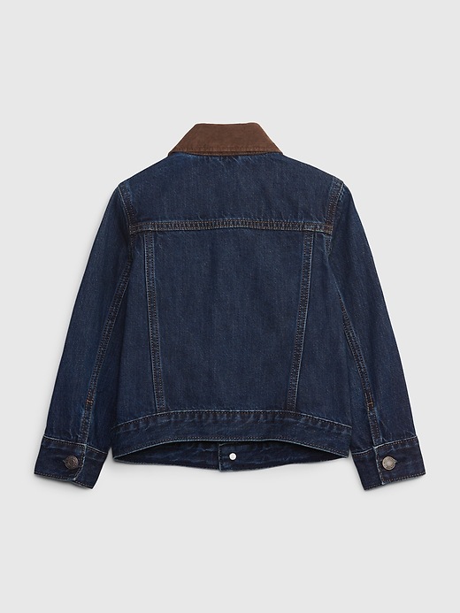 Image number 2 showing, Toddler Icon Denim Jacket with Washwell