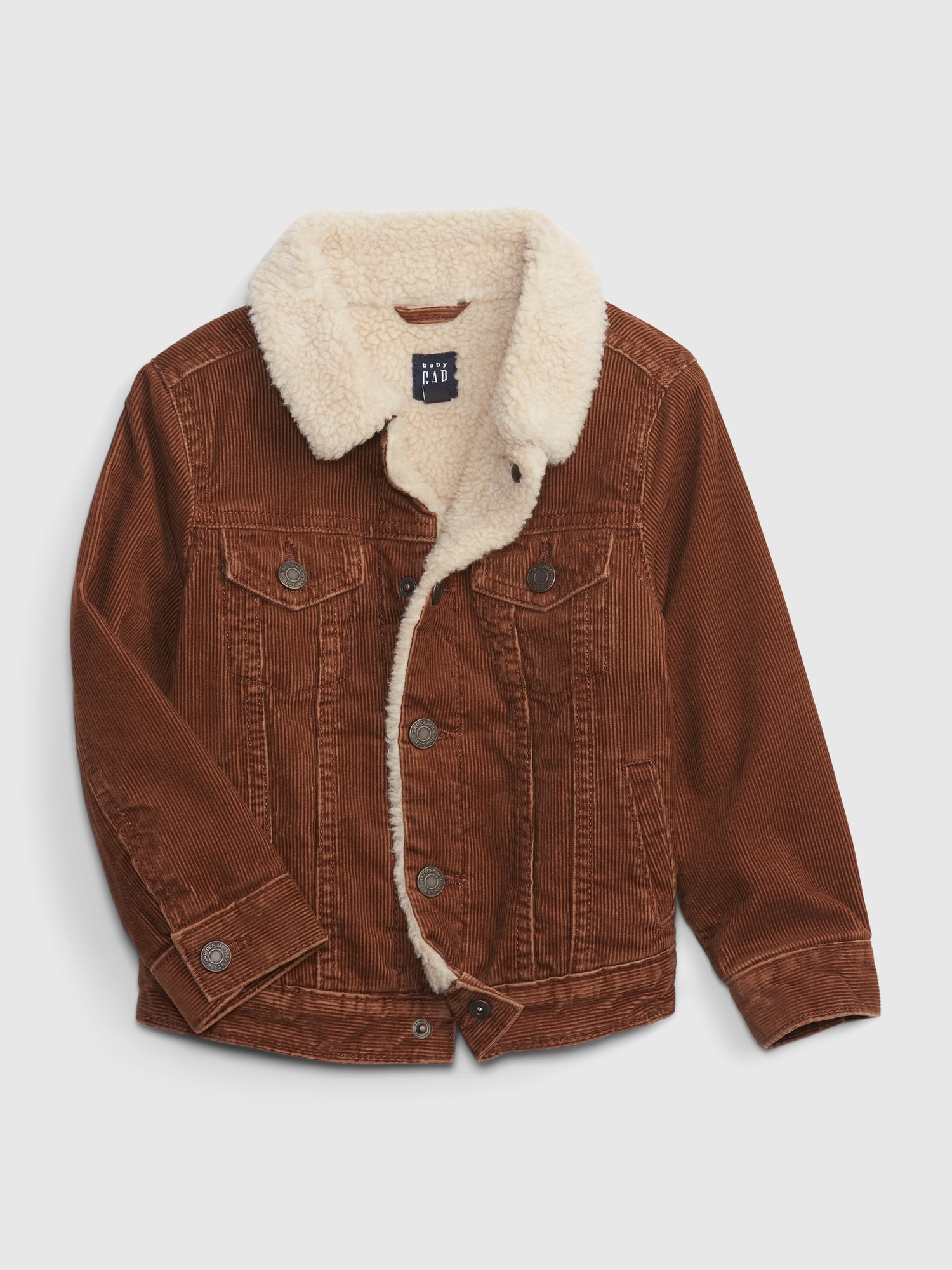 Gap Toddler Sherpa-Lined Corduroy Jacket