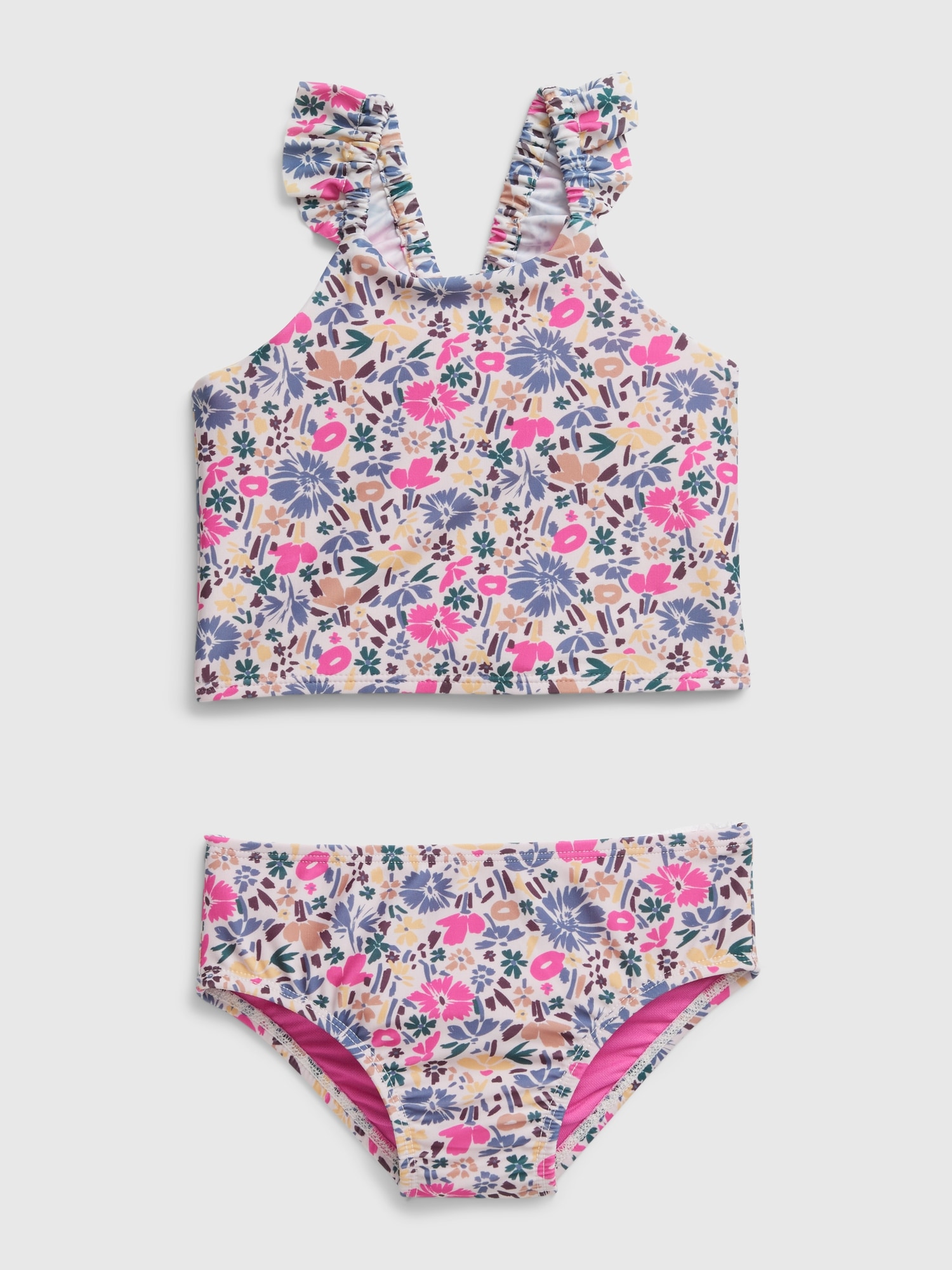 Toddler Recycled Floral Swim Two-Piece | Gap