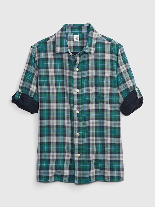 View large product image 1 of 1. Kids Button-Down Shirt