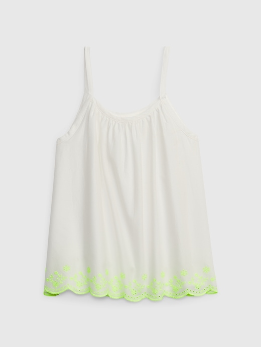 Kids Eyelet Tank Top
