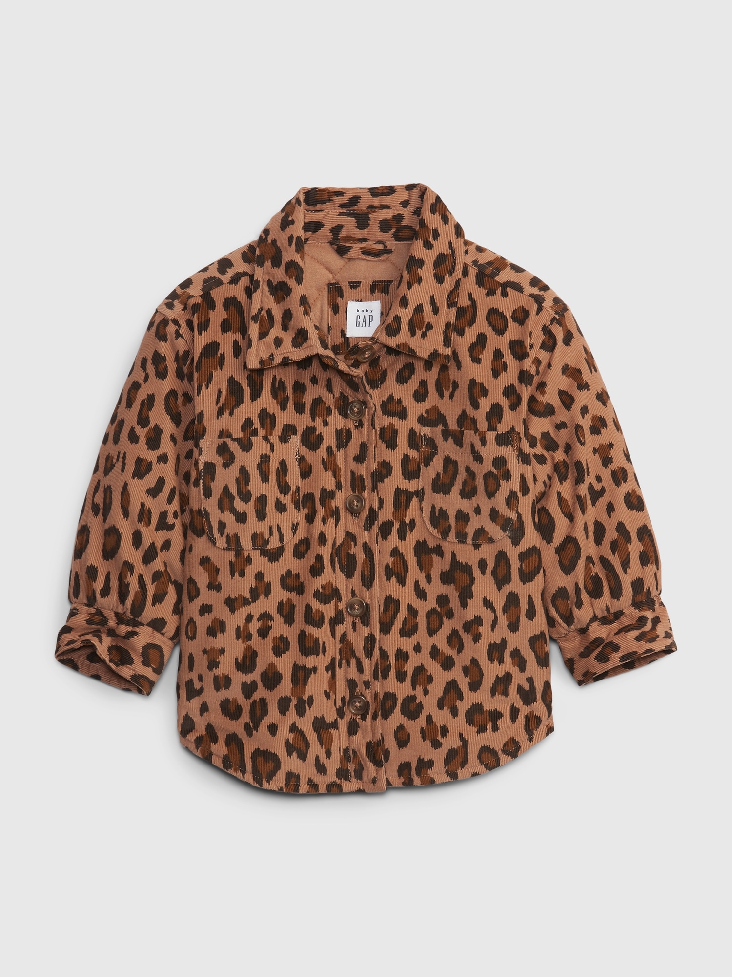 Gap Baby Leopard Shirt Jacket