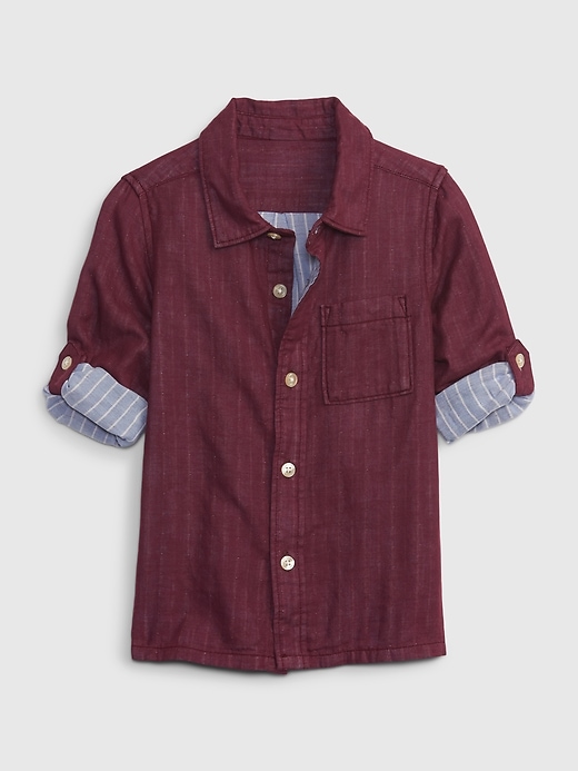 View large product image 1 of 1. Toddler Button-Down Shirt