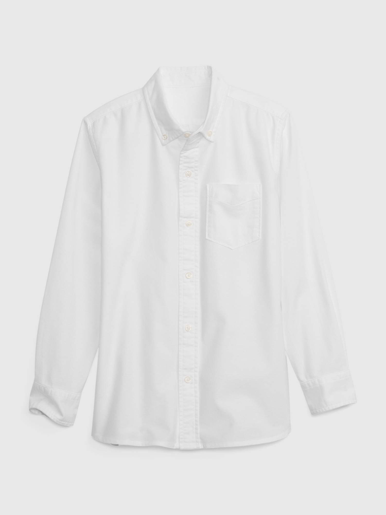 Gap Kids Cotton Uniform Oxford Shirt