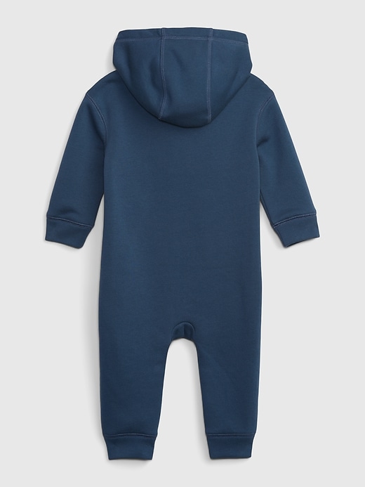 2 of 8 showing, with the color TRANQUIL BLUE of product Baby Footless One-Piece