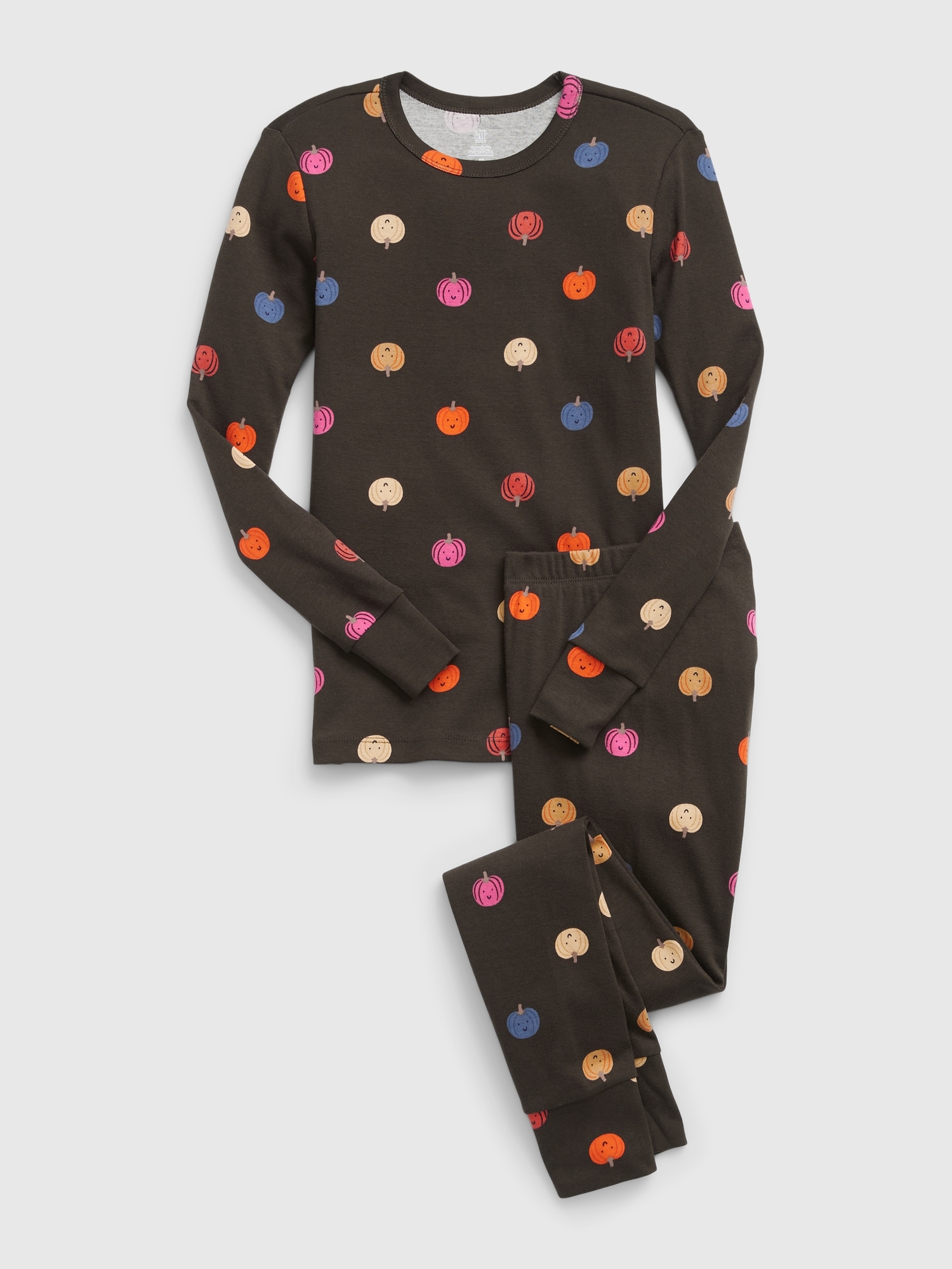 Kids Organic Cotton Pumpkin PJ Set
