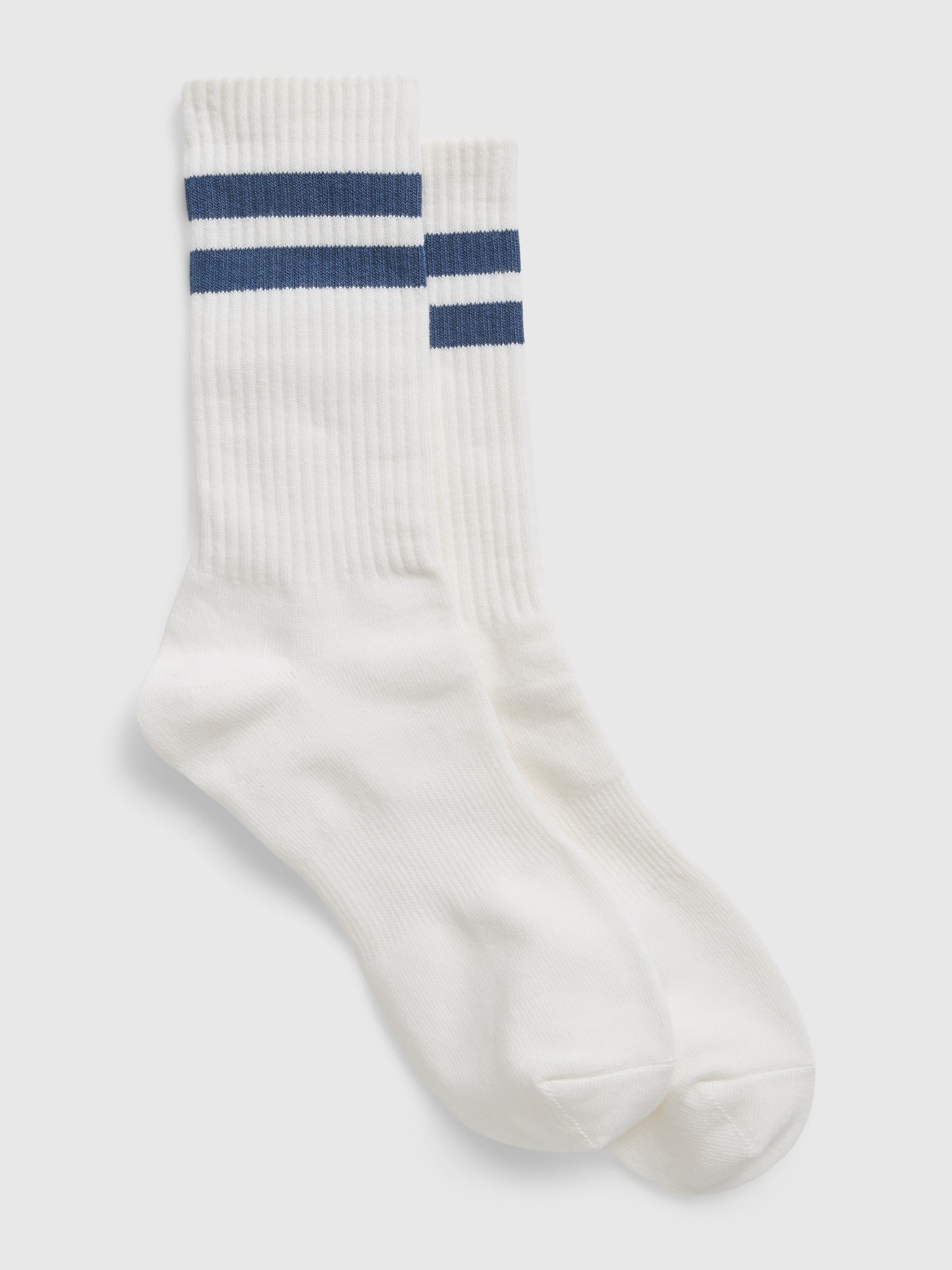Stripe Quarter Crew Socks Gap
