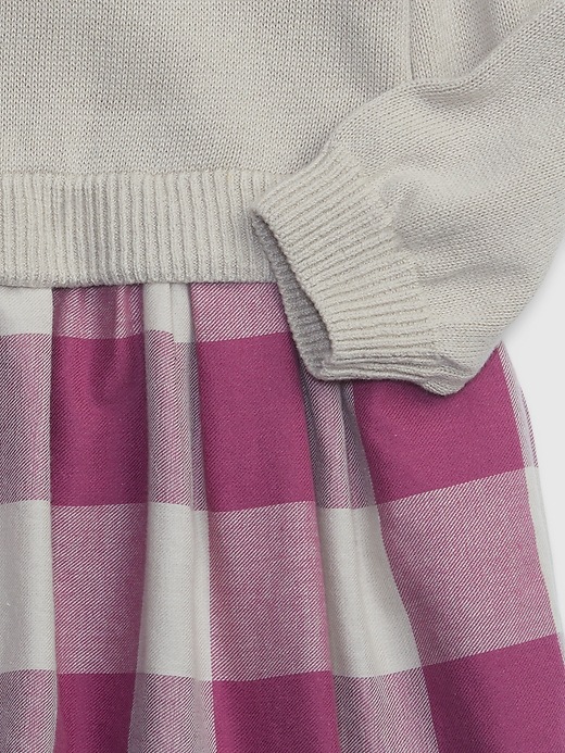 Image number 3 showing, Toddler 2-in-1 Sweater Dress
