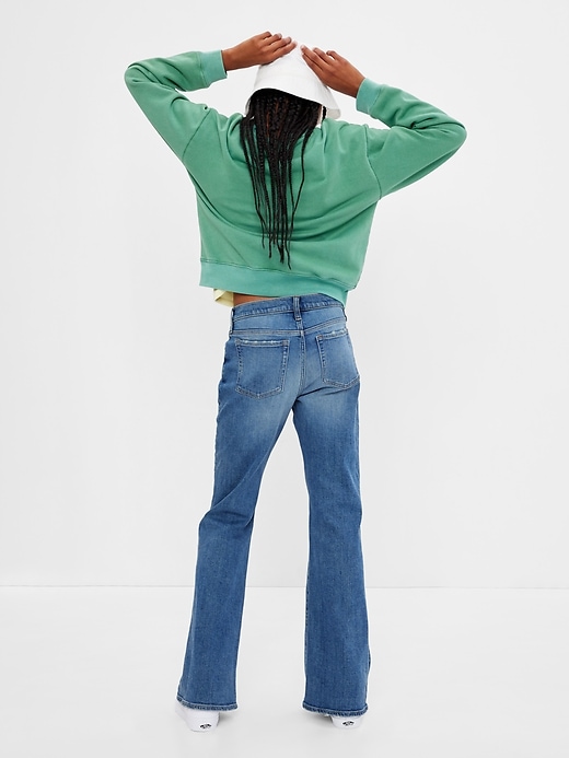 Image number 2 showing, Teen Low Rise Flare Jeans with Washwell