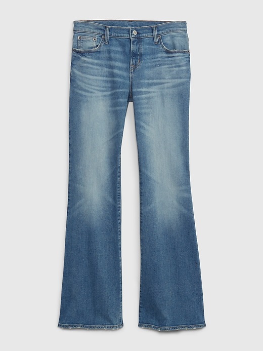 Image number 3 showing, Teen Low Rise Flare Jeans with Washwell