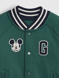 babyGap &#124 Disney Organic Cotton Varsity Jacket