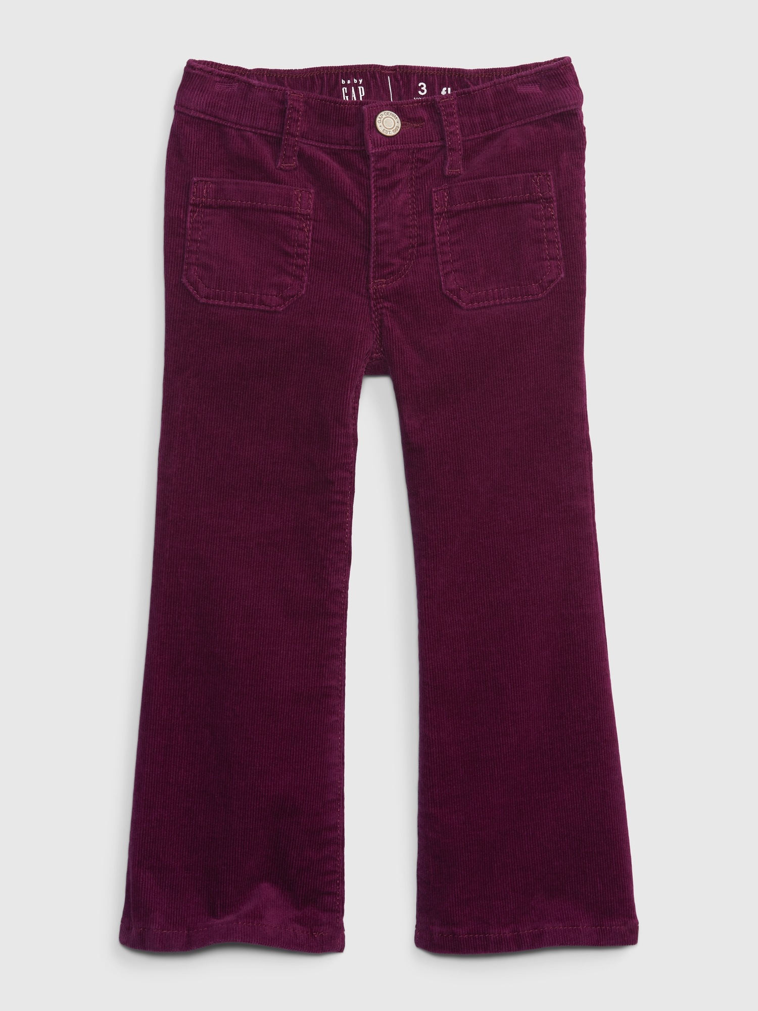 Toddler Corduroy Flare Pants With Washwell Gap