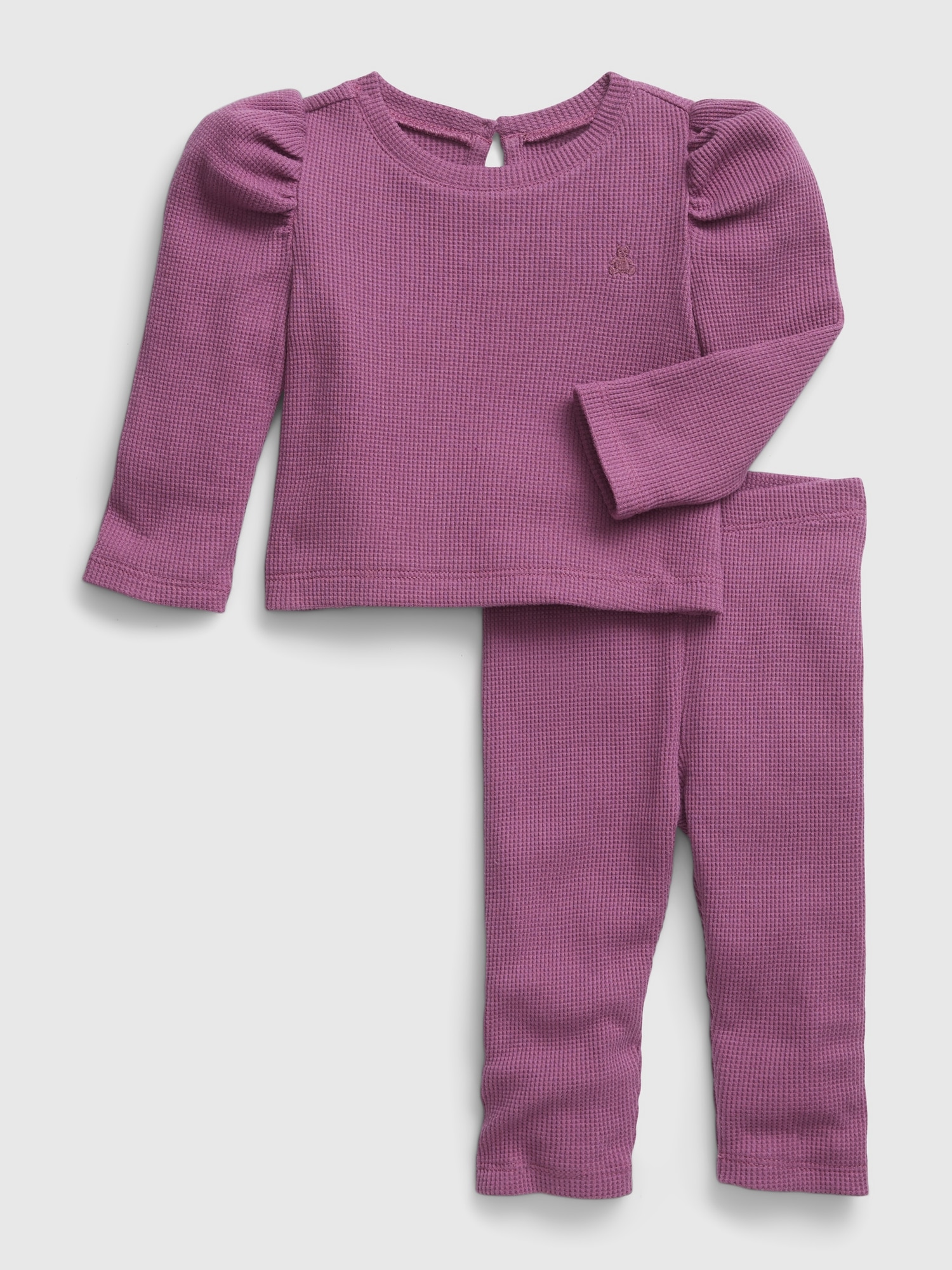 Baby Waffle Two Piece Outfit Set Gap