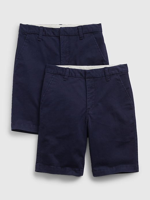 View large product image 1 of 1. Kids Uniform Shorts (2-Pack)