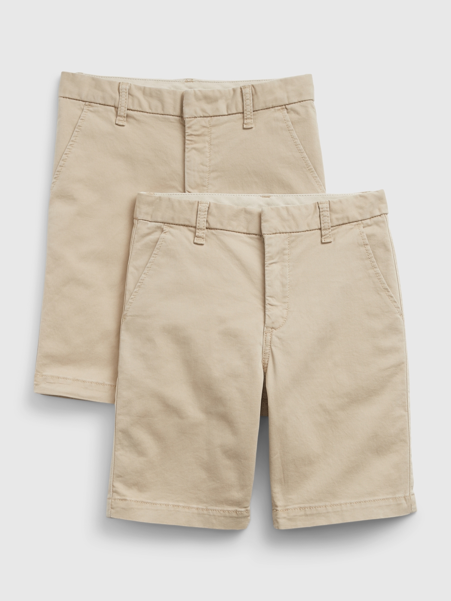 Gap Kids Uniform Shorts beige. 1