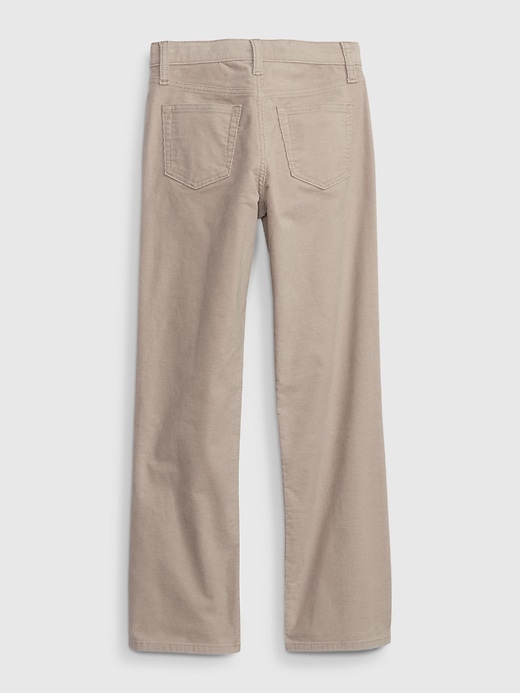 2 of 8 showing, with the color beige of product Kids High Rise '90s Loose Jeans