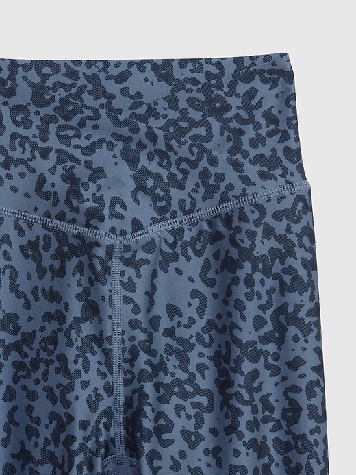 Image number 3 showing, Kids GapFit Recycled Crossover Leggings