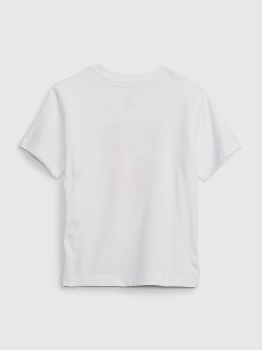 2 of 8 showing, with the color optic white of product Baby & Toddler Garfield Graphic T-Shirt