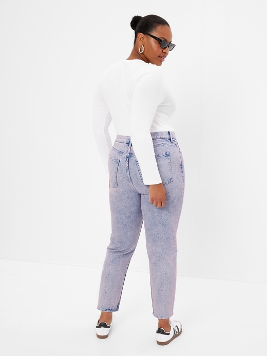 gap high rise cheeky straight