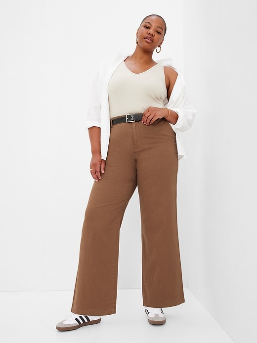 gap loose khakis