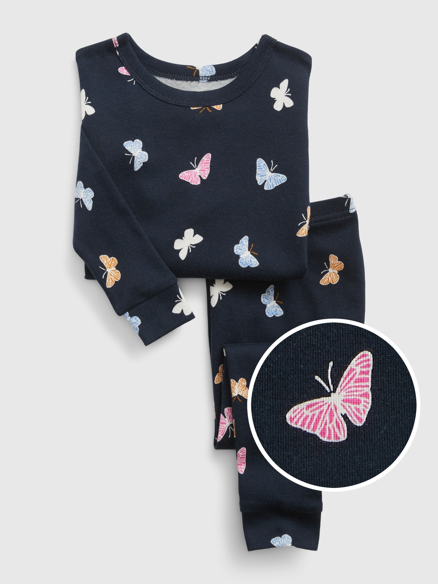 babyGap 100 Organic Cotton Butterfly PJ Set