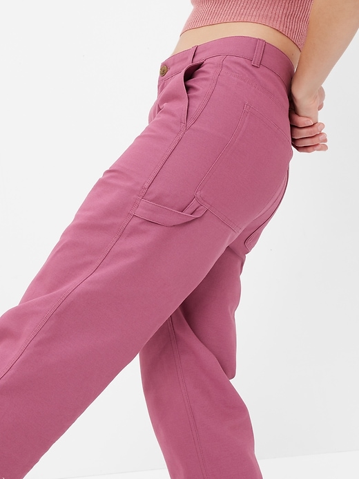 Image number 3 showing, High Rise '90s Loose Carpenter Pants with Washwell