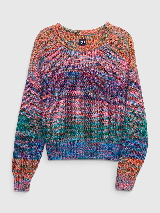 gap multi color sweater
