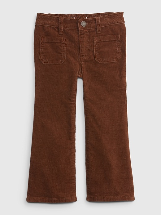 Toddler Corduroy Flare Pants with Washwell
