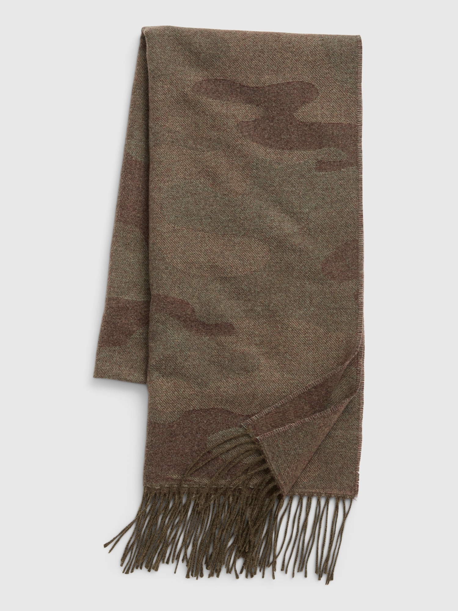 Gap Recycled Cozy Scarf In Army Jacket Green