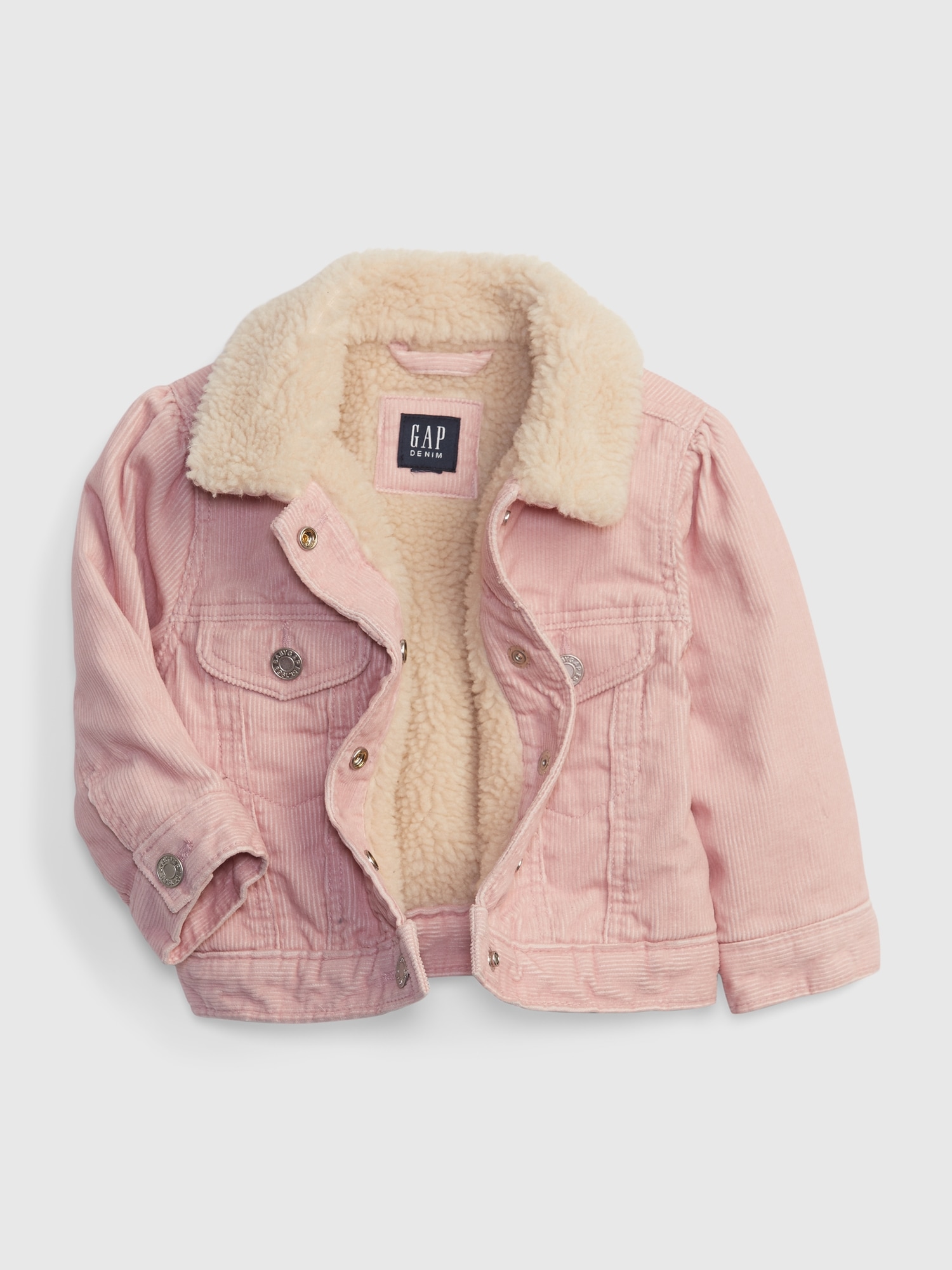 gap sherpa lined corduroy jacket