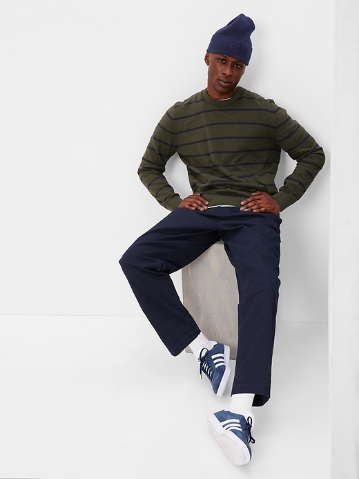 1 of 8 showing, with the color mistletoe of product Mainstay Crewneck Sweater