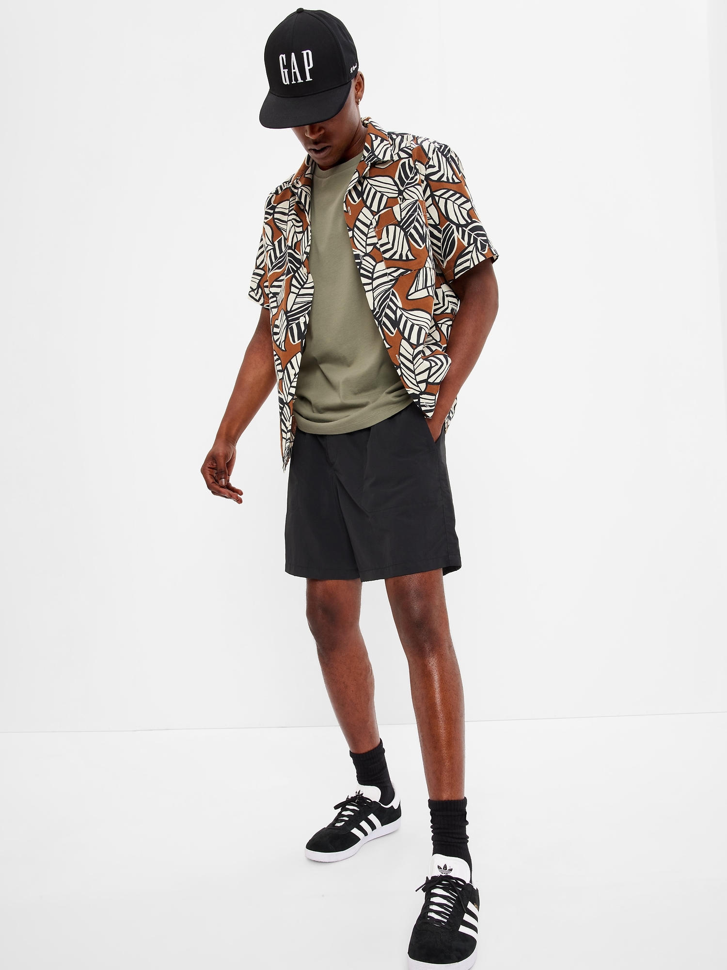 LinenCotton Vacay Shirt Gap