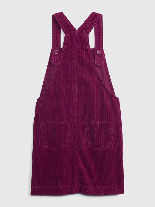 2 of 8 showing, with the color purple of product Kids Corduroy Skirtall with Washwell