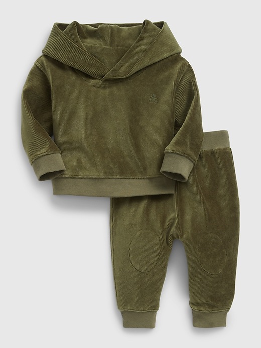Baby Corduroy Two-Piece Outfit Set