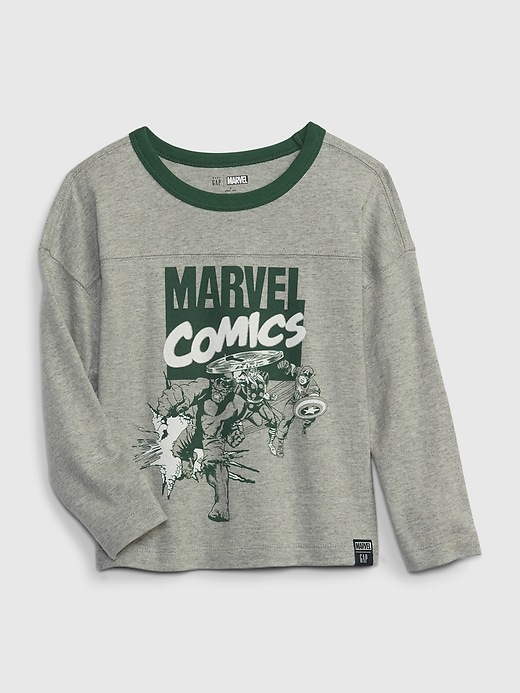 View large product image 1 of 1. babyGap &#124 Marvel Organic Cotton Graphic T-Shirt