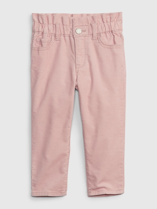 1 of 8 showing, with the color PINK STANDARD of product Toddler Just Like Mom Corduroy Pants