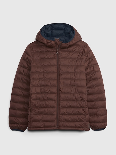 Kids Recycled Lightweight Puffer Jacket