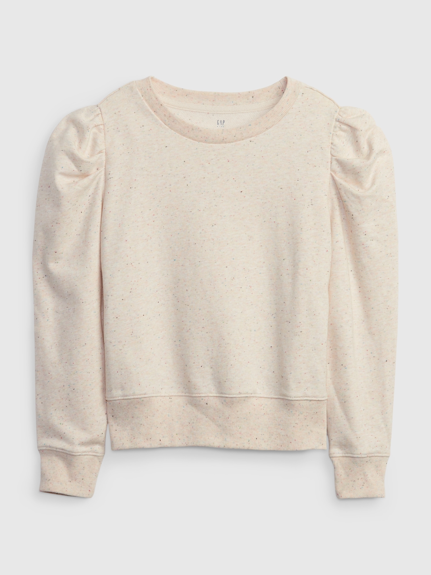 Gap puff sleeve sweatshirt deals